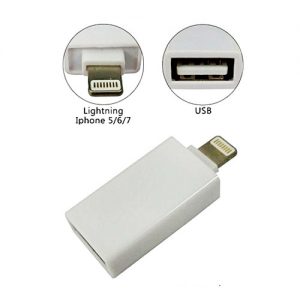 OTG لایتنینگ به USB اپل Apple OTG Adapter Lightning to USB