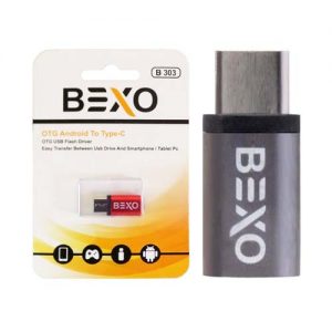 تبدیل Micro USB به Type C مدل B 303 بکسو buy price Bexo B303 Convert Type C to Micro USB 3