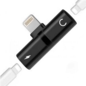 تبدیل دو پورت و اسپلیتر لایتنینگ آیفون Apple buy price Lightning Splitter to Lightning Audio Headphone Lightning Charging Port 3