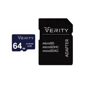 کارت حافظه‌ microSDXD ورتی مدل 533X کلاس 10 استاندارد UHS-I U1 سرعت 80MBps ظرفیت 64 گیگابایت به همراه آداپتور SD